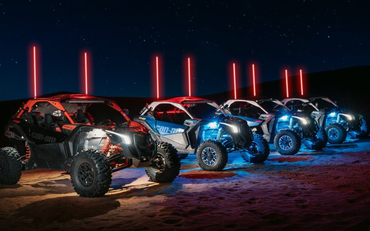 buggy tour night raid canam maverick group tours